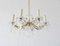 Maria Theresa Style Crystal Glass 8-Arm Chandelier, 1960s 2