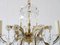 Maria Theresa Style Crystal Glass 8-Arm Chandelier, 1960s 6
