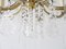 Maria Theresa Style Crystal Glass 8-Arm Chandelier, 1960s 7