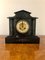 Victorian Marble Mantle Clock, 1860s, Image 1