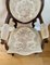 Victorian French Carved Walnut Armchair, 1870s 3