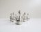 Silvered Napkin Rings in Swan Shape, 1980s, Set of 8, Image 2