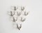 Silvered Napkin Rings in Swan Shape, 1980s, Set of 8 8