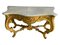 19th Century Louis XV Golden Console 1