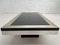 Brushed Aluminum Coffee Table and Black Glass Top, 1970s, Image 2