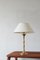 Mid-Century Messing Tischlampe aus Bambus von Ingo Maurer für M Design, 1960er 2