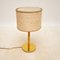 Lampe de Bureau Vintage en Laiton, France, 1970s 3