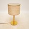 Vintage French Brass Table Lamp, 1970s 3