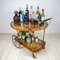 Vintage Serving Bar Cart, Italy, 1950s 14