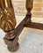 Early 20th Century Spanish Carved Walnut Side Table with One Drawer, 1940s, Image 12