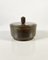 Swedish Art Deco Lidded Jar in Patinated Bronze, 1930s 3