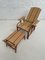 Lounge Chair in Rattan with Ottoman, Set of 2 3