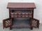 17th Century Spanish Walnut Three-Drawer Work Table, 1800s, Image 7