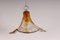 Lámpara de techo de cristal de Murano de Carlo Nason para Mazzega, años 60, Imagen 15