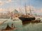 Fritz Carpentero, View of Bosphorus, 1800s, Oil on Canvas, Image 6
