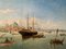 Fritz Carpentero, Vista del Bósforo, década de 1800, óleo sobre lienzo, Imagen 13