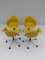 Lime Plastic Armchairs by Charles & Ray Eames for Vitra, 2000s, Set of 4 2