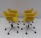 Lime Plastic Armchairs by Charles & Ray Eames for Vitra, 2000s, Set of 4 7