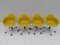 Butacas de plástico lime de Charles & Ray Eames para Vitra, década de 2000. Juego de 4, Imagen 8