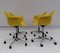 Lime Plastic Armchairs by Charles & Ray Eames for Vitra, 2000s, Set of 4 10