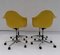 Fauteuils en Plastique Lime par Charles & Ray Eames pour Vitra, 2000s, Set de 4 6