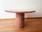 Postmodern Italian Pink-White Marble Oval Dining Table, Italy, 1970s 11