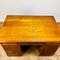 Large Vintage Double-Sided Oak Desk with Display End, 1920s 6