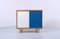 Blue White Combex Birch Series Cb52 Cabinet by Cees Braakman for Pastoe, 1950s, Image 16