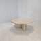 Italian Octagon Coffee Table in Travertine, 1980s, Image 11