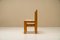 Dining Chairs in Pine and Sheep Curl Bouclé, France, 1970s, Set of 6, Image 6