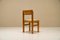 Dining Chairs in Pine and Sheep Curl Bouclé, France, 1970s, Set of 6 8