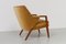 Danish Modern Banana Sofa and Chair by Kurt Olsen for Slagelse Møbelværk, 1950s, Set of 2, Image 8