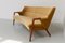 Danish Modern Banana Sofa and Chair by Kurt Olsen for Slagelse Møbelværk, 1950s, Set of 2, Image 20