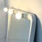 Specchio bianco con luci di Carrara & Matta, anni '70, Immagine 4