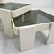 White Nesting Tables by Gianfranco Frattini for Cassina, 1970s, Set of 3, Image 4