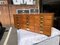 Pine Table Top Bank of Drawers 12