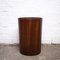 Teak Cylindrical Ply Paper Bin attributed to Schreiber, 1970s, Image 1