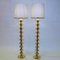 Vintage Swedish Brass Floor Lamps by Elit AB, 1960s, Set of 2 8