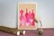 Gio Bellagio, Espositore per bottiglie rosa, 2023, Acrilico su carta da acquerello, Immagine 5