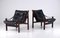 Hunter Easy Chairs attributed to Torbjørn Afdal, 1960s, Set of 2 6