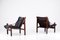Hunter Easy Chairs attributed to Torbjørn Afdal, 1960s, Set of 2 13