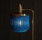 Blue Floor Lamp Model G-109 by Hans-Agne Jakobsson, 1960s, Image 8