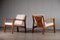 Rialto Armchairs attributed to Carl-Gustav Hiort attributed to Ornäs, Finland, 1950s, Set of 2 5