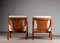 Rialto Armchairs attributed to Carl-Gustav Hiort attributed to Ornäs, Finland, 1950s, Set of 2 6