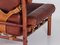 Inca Easy Chair with Ottoman attributed to Arne Norell, 1970s, Set of 2 12