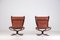 Falcon Easy Chairs attributed to Sigurd Resell, Norway, 1970s, Set of 2 7