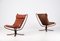Falcon Easy Chairs attributed to Sigurd Resell, Norway, 1970s, Set of 2 15