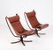 Falcon Easy Chairs attributed to Sigurd Resell, Norway, 1970s, Set of 2 2