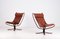Falcon Easy Chairs attributed to Sigurd Resell, Norway, 1970s, Set of 2 3