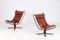 Falcon Easy Chairs attributed to Sigurd Resell, Norway, 1970s, Set of 2 14